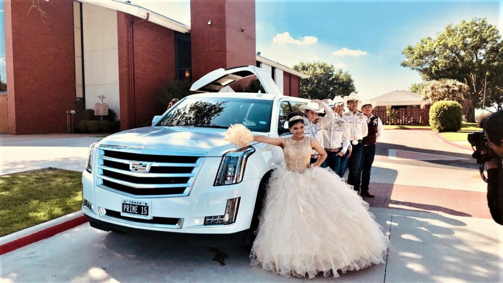 Dallas wedding limo rental