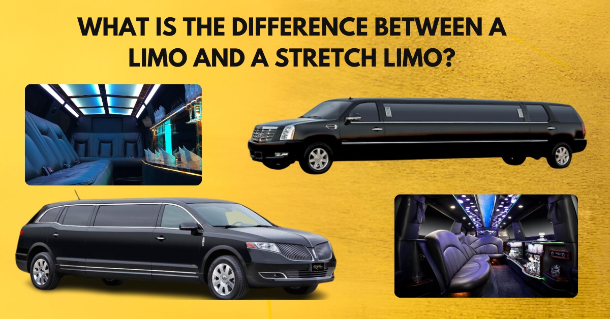 WHAT IS THE DIFFERENCE BETWEEN A LIMO AND A STRETCH LIMO