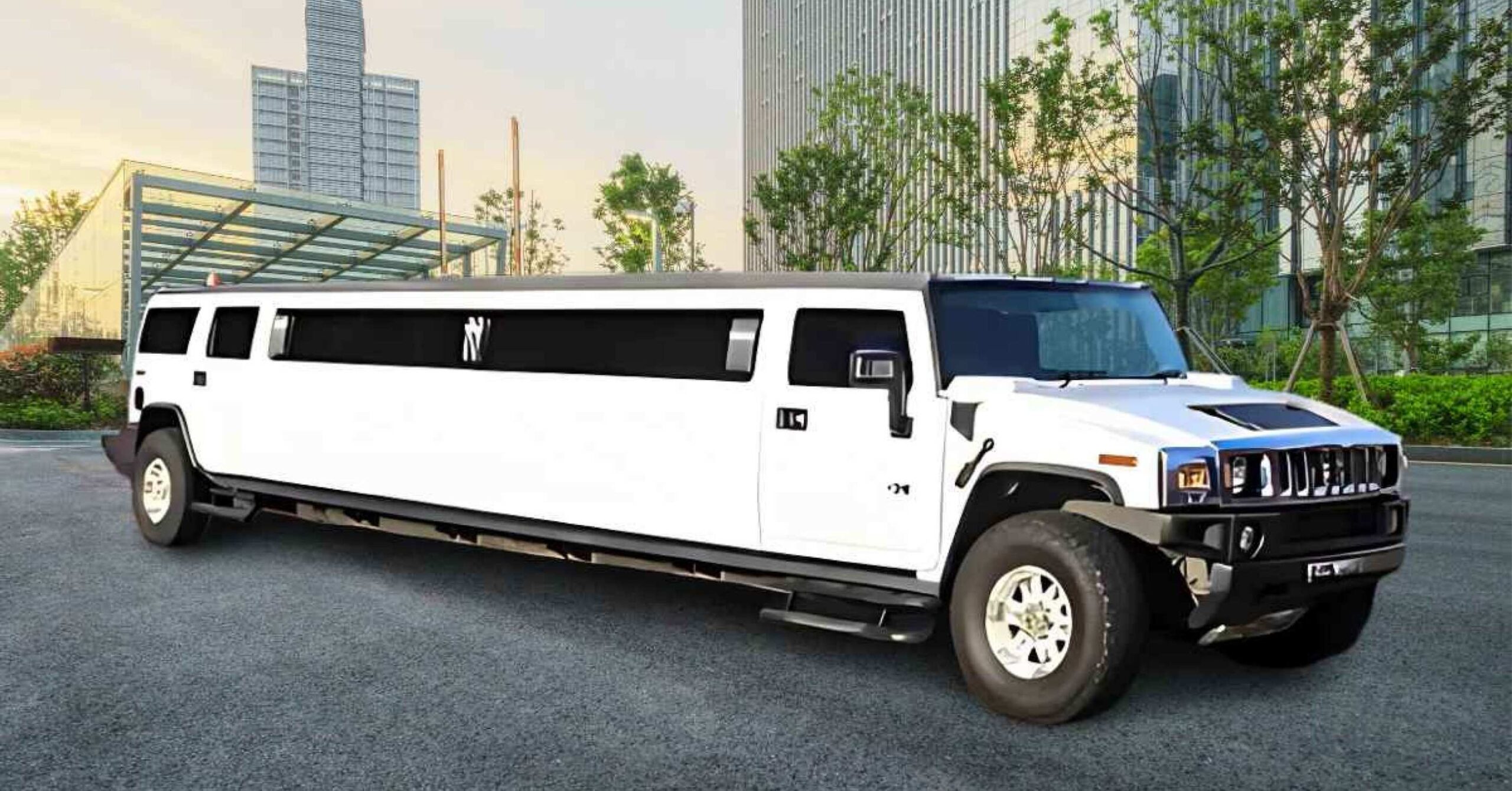 White Hummer