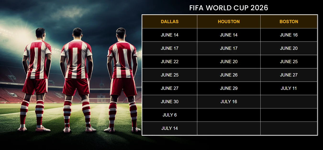 fifa world cup schedule