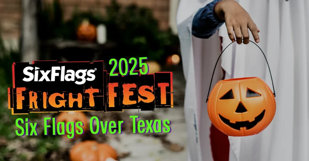 4. Six Flags Over Texas: Fright Fest / Tricks and Treats