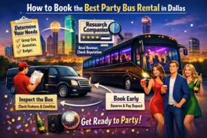 How to Book the Best Party Bus Rental in Dallas