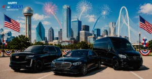 Book Our Limo Service Dallas for 4th of July Independence Day