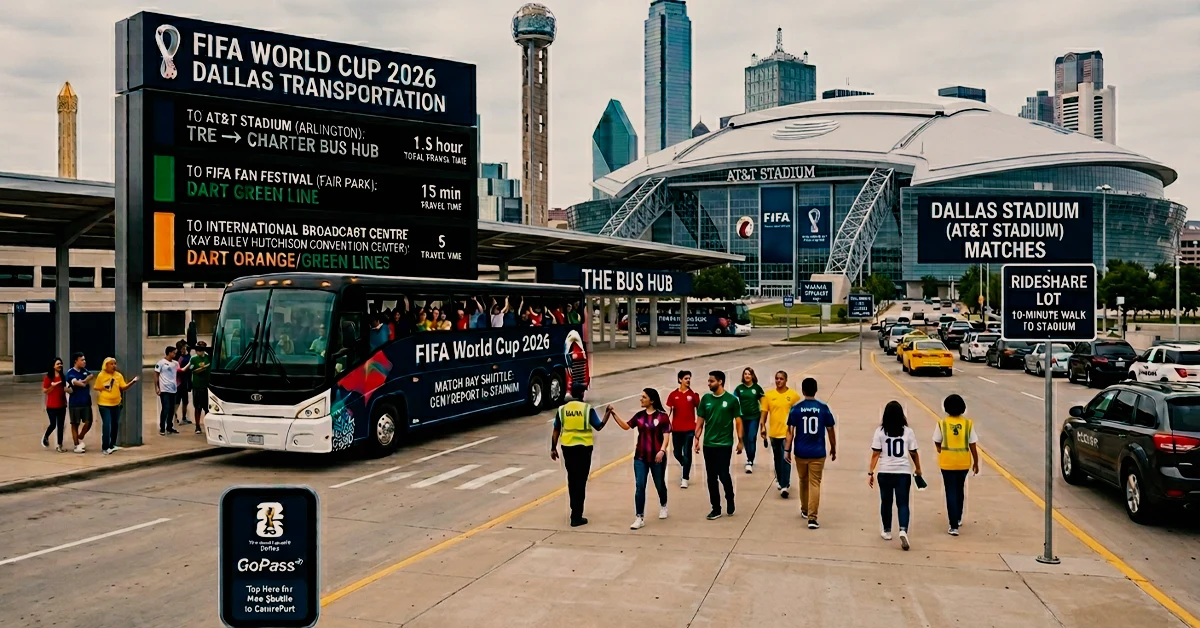 FIFA World Cup 2026 Dallas Transportation