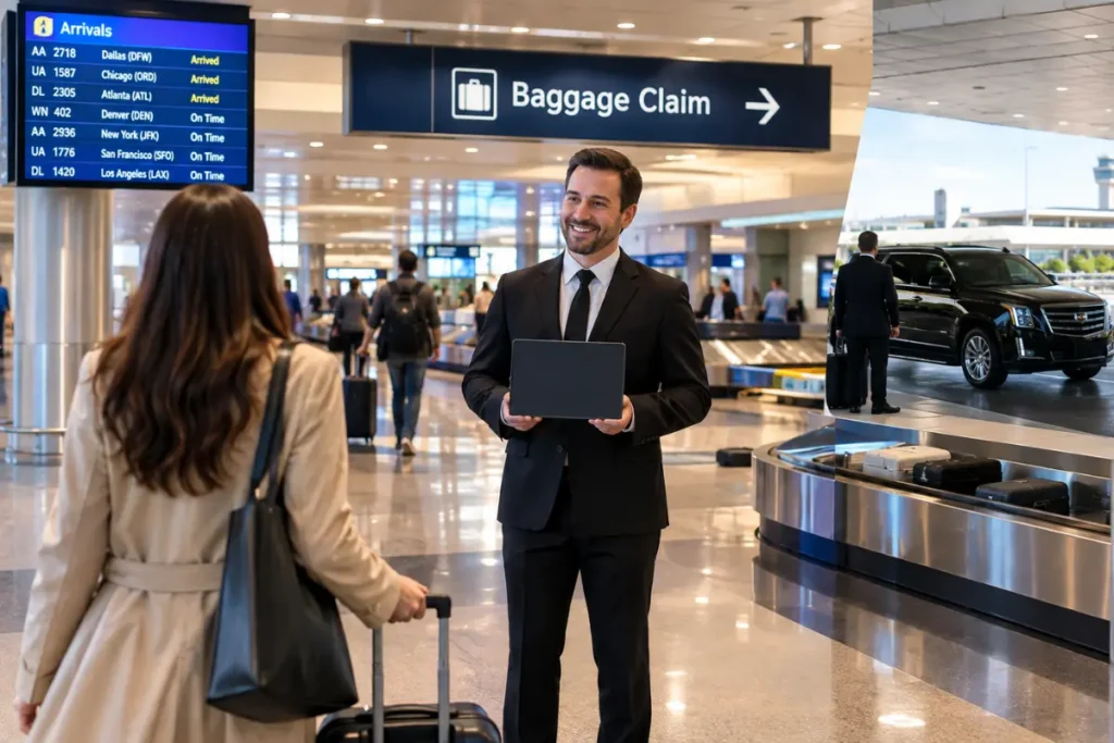 How DFW Airport and Love Field Pickups Work