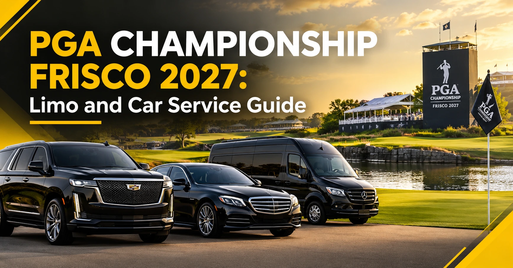 PGA Championship Frisco 2027: Limo and Car Service Guide