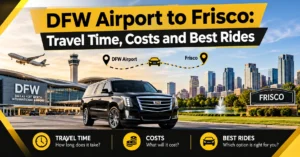 DFW Airport to Frisco Travel Time, Costs and Best Rides