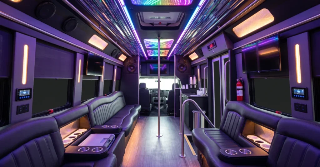 What is on Board Every Bus interior