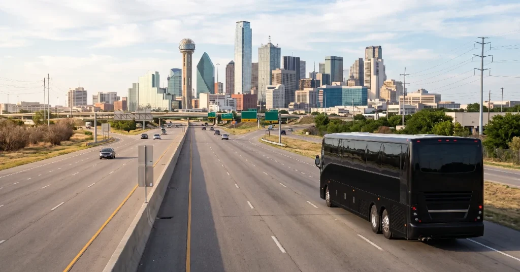 Where Our Dallas Charter Buses Go